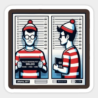 Where's Waldo Now? Sticker